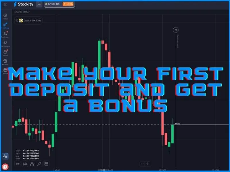 Tingkat bonus setoran pertama Stockity dan jumlah bonus maksimum untuk trader baru