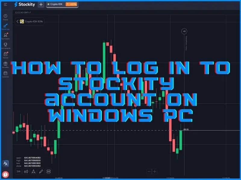 Masuk ke Stockity di PC Windows