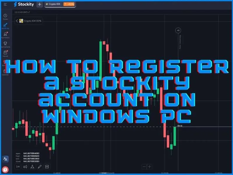 Pendaftaran Stockity di PC Windows
