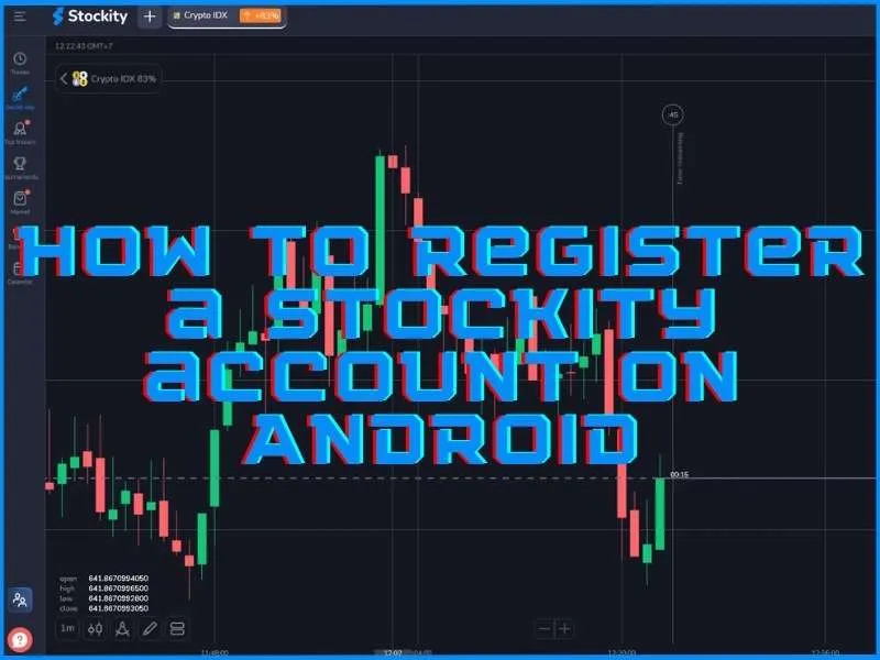 Pendaftaran Stockity di Android