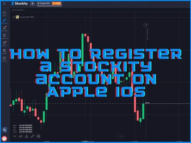 Pendaftaran Stockity di iOS