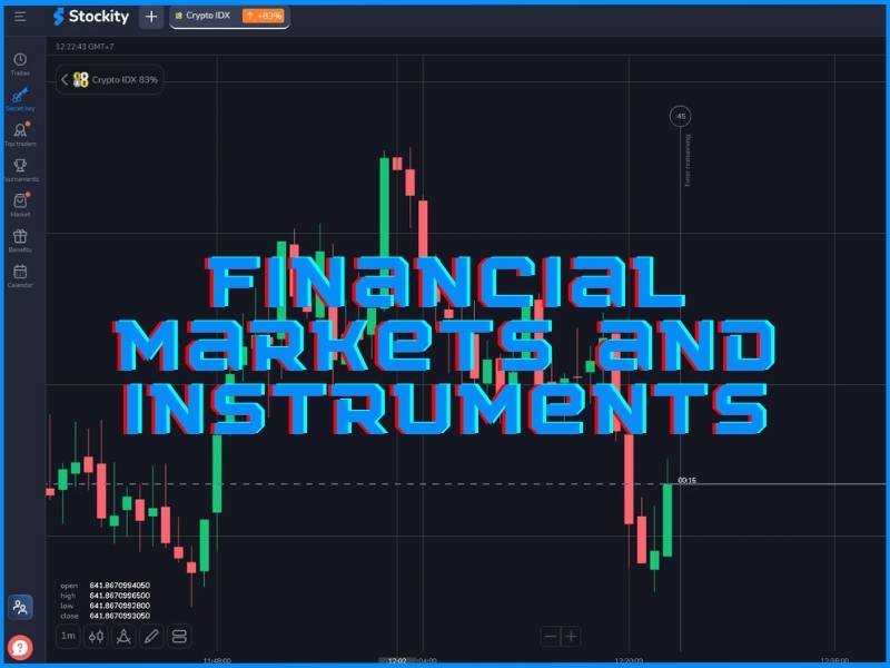 Financial markets and instruments available on the Stockity trading platform