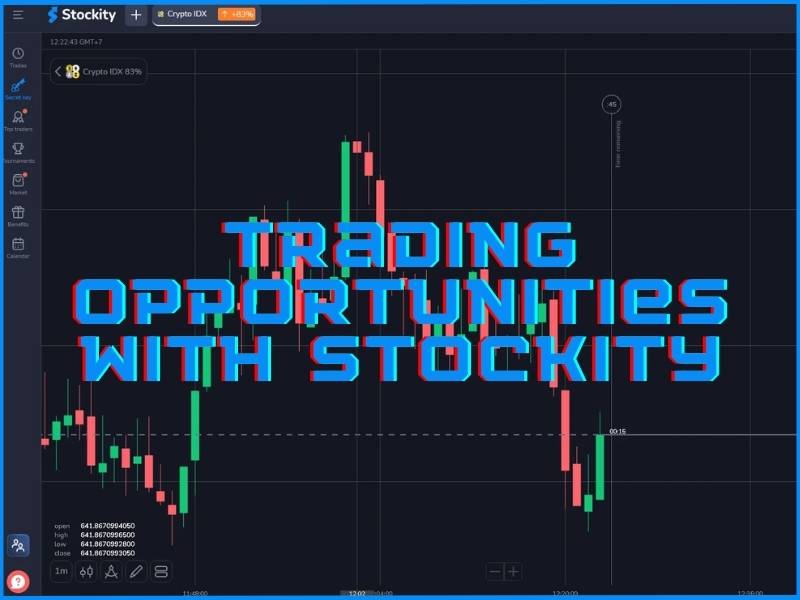 Trading opportunities available on Stockity - markets tools and features for all trader levels