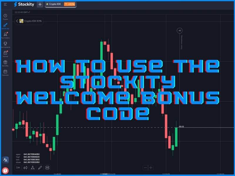 Step-by-step guide to activating the Stockity welcome bonus code in your account