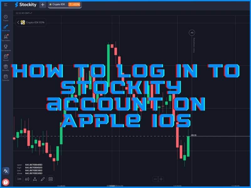 Stockity login on iOS